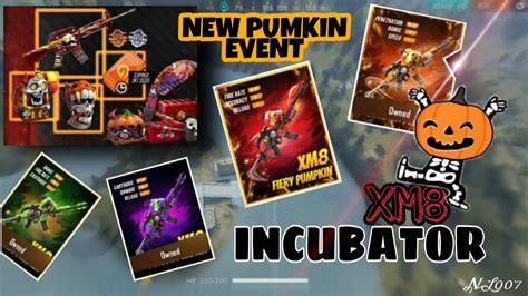 Upcoming Pumpkin Event Xm Incubator Free Fire Nl Youtube