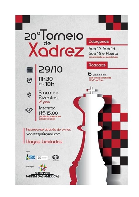 Torneio De Xadrez R Pido Shopping Jardim Das Americas