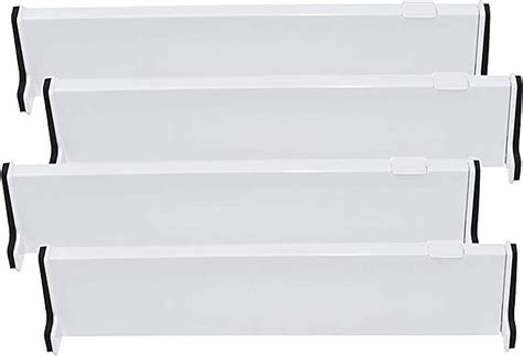 Home X Set Of 4 Expandable Drawer Dividers Adjustable