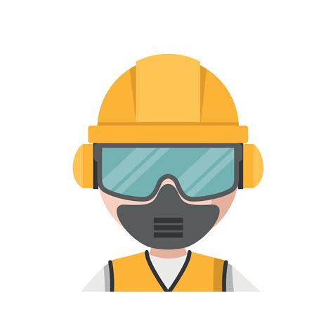 Vector Design Of Personal Protective Equipment For Work Vector