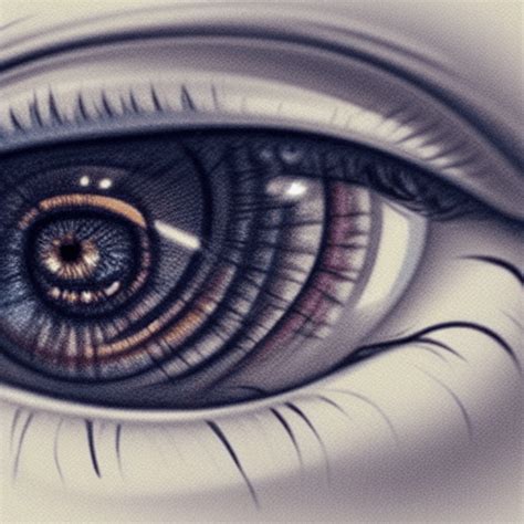 Digital Graphic Hyperrealistic Eye · Creative Fabrica