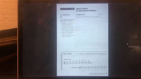 Week 6: Minor Scales in Tetrachord Position - YouTube