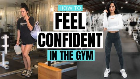 How To Feel Confident In The Gym Youtube