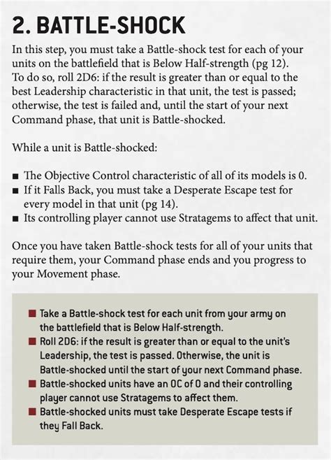 How To Play The Warhammer 40K Turn Sequence Bell Of Lost Souls