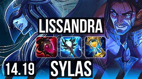 LISSANDRA Vs SYLAS MID 10 2 17 Legendary 38k DMG EUW Master