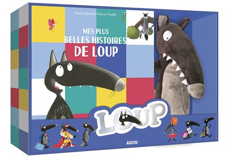 COFFRET MES PLUS BELLES HISTOIRES DE LOUP Avec Une Peluche Loup