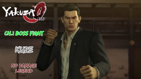 Yakuza Boss Fights Daisaku Kuze No Damage Legend Youtube