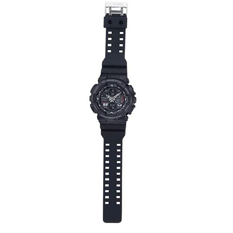 Relógio Casio G shock Masculino Anadigi Preto GA 140 1A1DR Preto