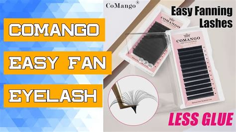 Comango Easy Fan Eyelash Extension Supplies Rapid Volume D D D D