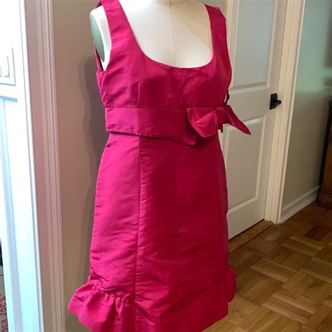 Red Valentino Dresses Red Valentino Hot Pink Dress Poshmark