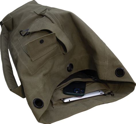 Olive Drab Nomad Canvas Duffle Backpack Galaxy Army Navy