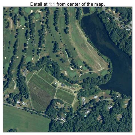 Aerial Photography Map of North Lakeville, MA Massachusetts