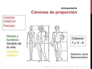 Antropometria Y Ergonom A Ppt