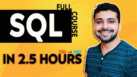 Sql Tutorial For Beginners Full Sql Course In Hindi Youtube