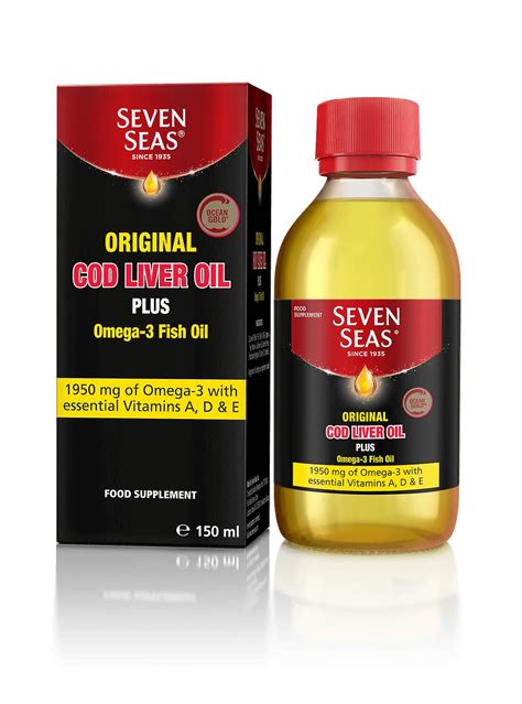 Seven Seas Cod Liver Oil Plus Omega 3 Fish Oil Liquid With Vitamin D