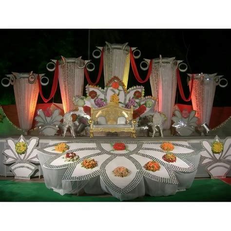 Wedding Stage Modern Revolving Varmala Stage Manufacturer From Jaipur