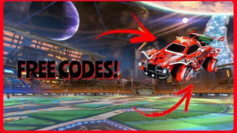 Rocket League Redeem Codes Youtube