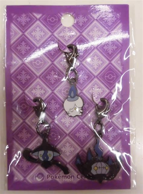 Pokemon Center Metal Charm Set Pokemon Hitomoshi Ranpura Shandera