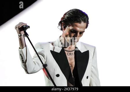 Damiano David Di Maneskin Suona Al Global Citizen Festival Di Central