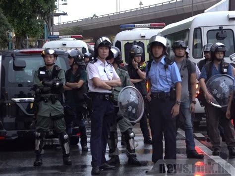 大批市民參與民陣「集會」 警方於西環佈防 香港電台 Line Today