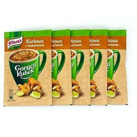 Knorr Goracy Kubek Soup In A Mug Chanterelle Mushrooms From Poland