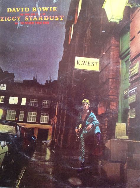 Ziggy Stardust album cover 1972 | Ziggy stardust, David bowie ziggy ...