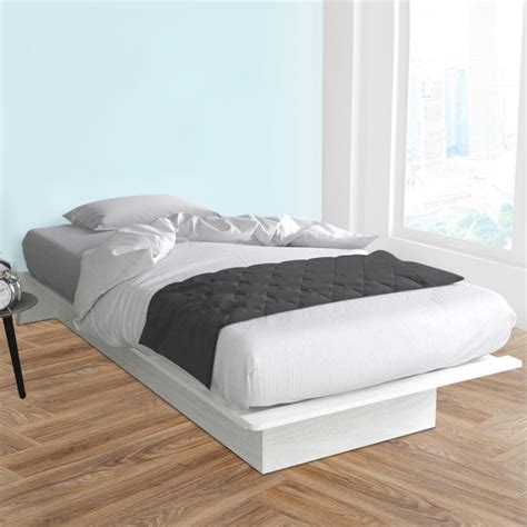 ⚡️nethome⚡️wooden Single Bed Frame Snow Series Katil Single Bed