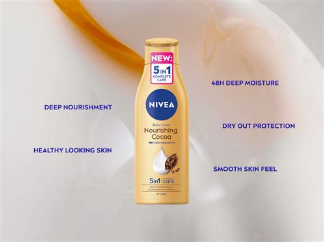 New 5in1 Nourishing Cocoa Skin Care Best Body Lotion Nivea