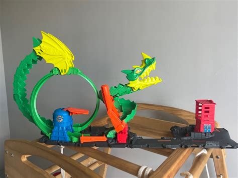 Hot Wheels City Dragon Drive Firefight Playset On Carousell