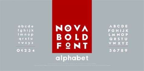 Polices De L Alphabet Moderne De Mode Abstraite Vecteur Premium