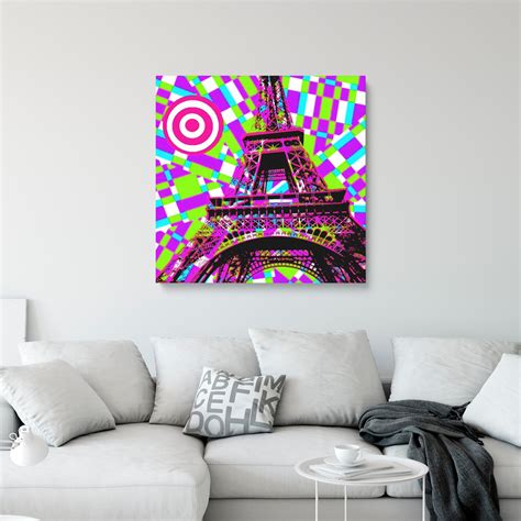 Otis Porritt EIFFEL TOWER POPART 4 Pop Art Eiffel Tower Eiffel