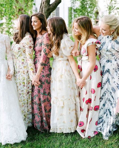 40 Floral Print Bridesmaid Dresses That Made Us Do A Double Take ⋆ Ruffled