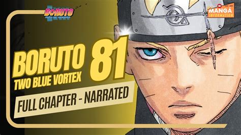 Boruto Two Blue Vortex Full Chapter Narrated Boruto Is Back Youtube