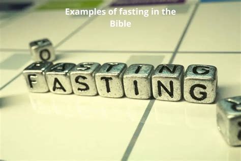 Examples Of Fasting In The Bible Scriptures Explained