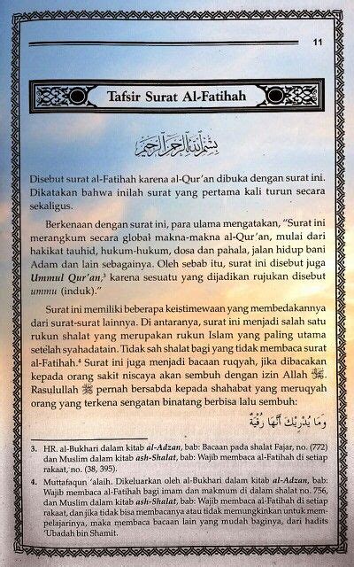 Maksud Surah Al Fatihah