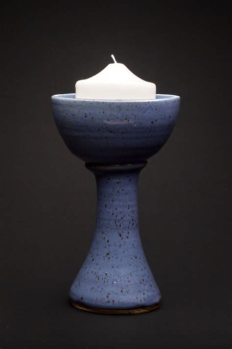 Chalice Or Candle Holder I Made This Stoneware Piece In Montreat Nc