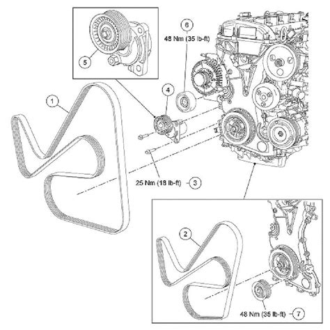 Ford Focus Serpentine Belt Diagram How To Reinstall How