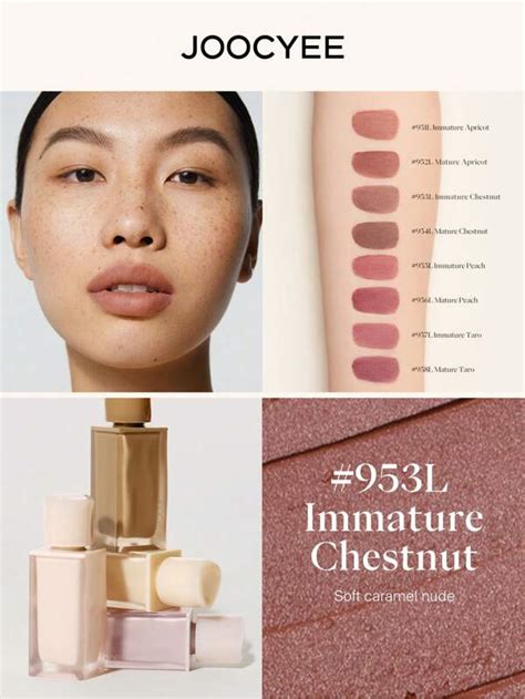 Joocyee Liquid Lipcolor Muddy Gloss New Nude L Immature Chestnut