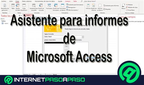 Crear Informe con el Asistente de Access Guía Paso a Paso 2025