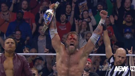 Adam Copeland Wins Tnt Championship Aew Dynamite March