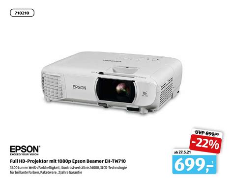 Epson Full Hd Beamer Eh Tw Angebot Bei Aldi Sud