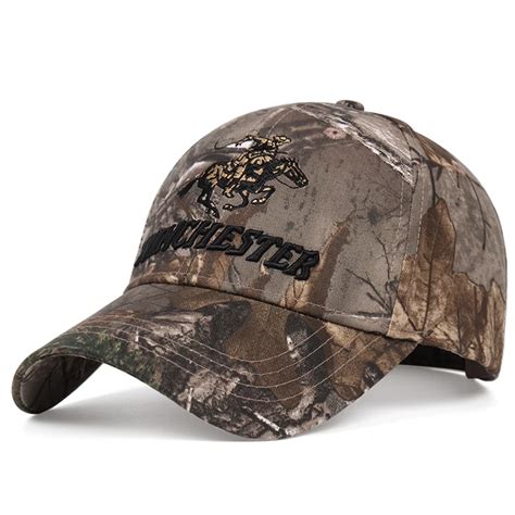 Winchester Casquettes De Baseball Brod Es Dulshooting Camo Pour Hommes