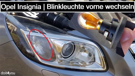 Opel Insignia Blinkleuchte Vorne Wechseln How To Tutorial Youtube