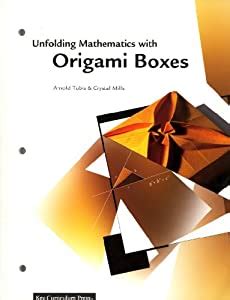 Unfolding Mathematics With Origami Book By Tubis Arnold