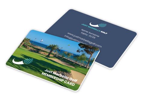 Membership Card - Just Marbella Golf