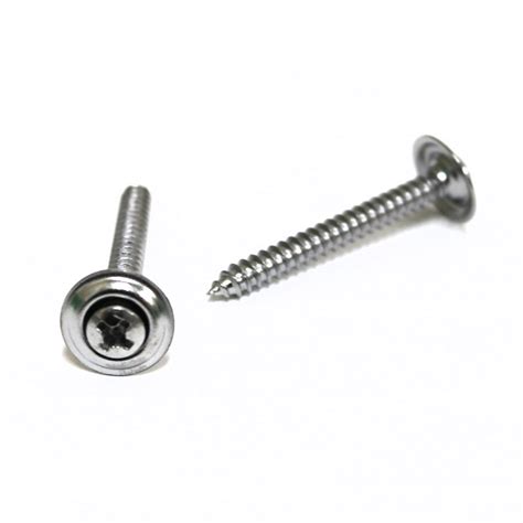 Phillips Oval Head Sems Tapping Screw W Countersunk Washer X