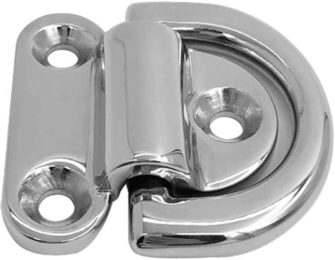 Homyl 6x 316 Stainless Steel D Ring Tie Downs Marine Cargo Trailer