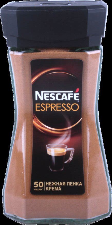 7613031590988 Кофе Эспрессо Нежная пенка крема "Nescafe/Нескафе" 100г