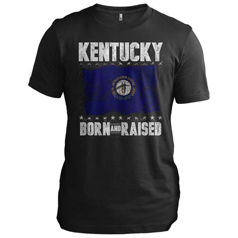 Kentucky Born And Raised One Nation Design