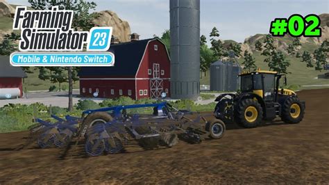 Farming Simulator Mobile Cultivando Os Campos Gameplay Youtube